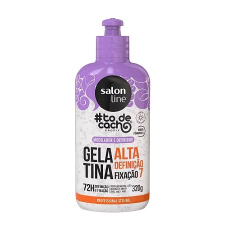 GELATINA ALTA DEFINIÇÃO TO DE CACHO 320G 07036 SALON LINE