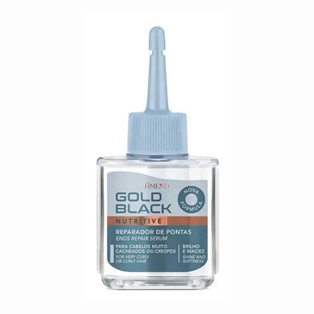 REPARADOR DE PONTAS GOLD BLACK NUTRITIVO 30ML 419 AMEND