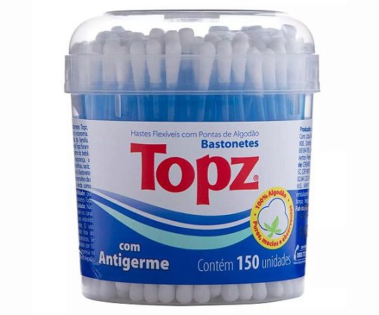COTONETES POTE 150 UNID TOPZ