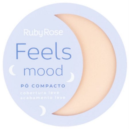 PÓ COMPACTO FEELS MOOD PC 03 HB-7232 RUBY ROSE