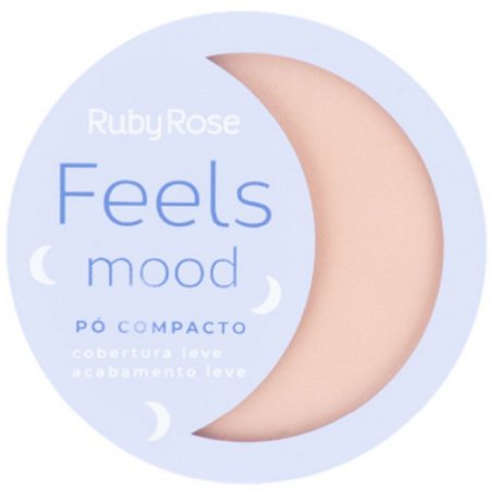 PÓ COMPACTO FEELS MOOD PC 20 HB-7232 RUBY ROSE