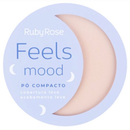 PÓ COMPACTO FEELS MOOD PC 44 HB-7232 RUBY ROSE