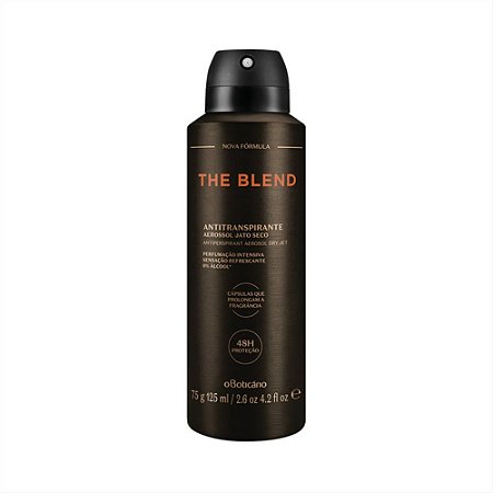DESODORANTE AEROSSOL THE BLEND 125ML OBOTICÁRIO