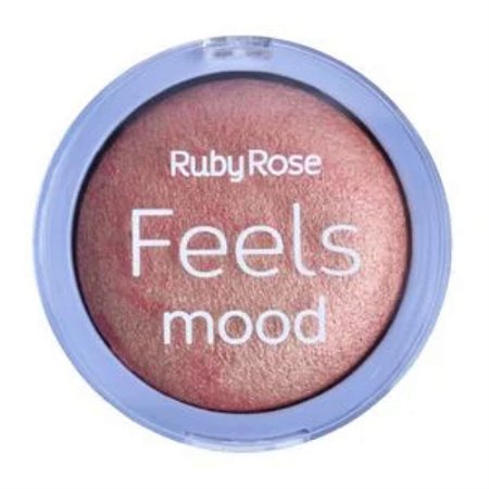 ILUMINADOR BAKED BLUSH FEELS MOOD 4 HB-6117 RUBY ROSE