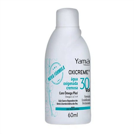 ÁGUA OXIGENADA CREMOSA 30 VOL 60ML YAMÁ