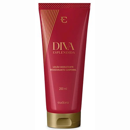 LOÇÂO HIDRATANTE CORPORAL DIVA ESPLÊNDIDA 200ML EUDORA