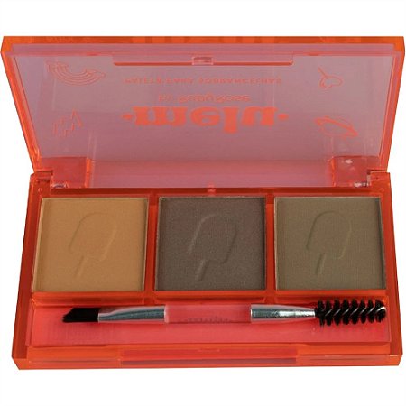 PALETA SOMBRA PARA SOBRANCELHAS MELU 02 7G HB-571 RUBY ROSE
