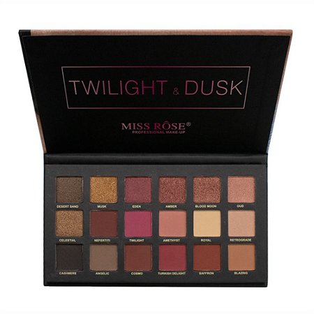 PALETA DE SOMBRAS TWILIGHT MISS RÔSE