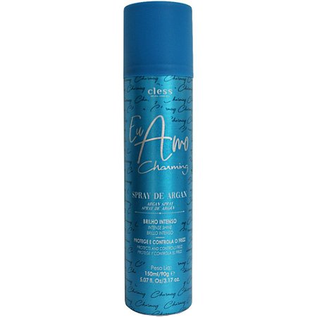 SPRAY DE ARGAN BRILHO INTENSO COM PROTEÇÃO TÉRMICA E ANTIFRIZZ 150ML  CLESS
