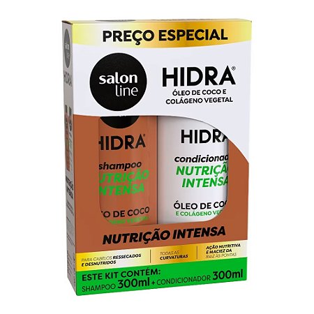 KIT HIDRA ÓLEO DE COCO 95407 SALON LINE