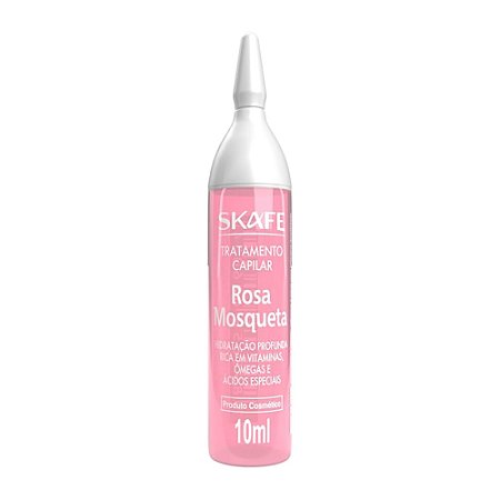 AMPOLA TRATAMENTO CAPILAR ROSA MOSQUETA 10ML SKAFE