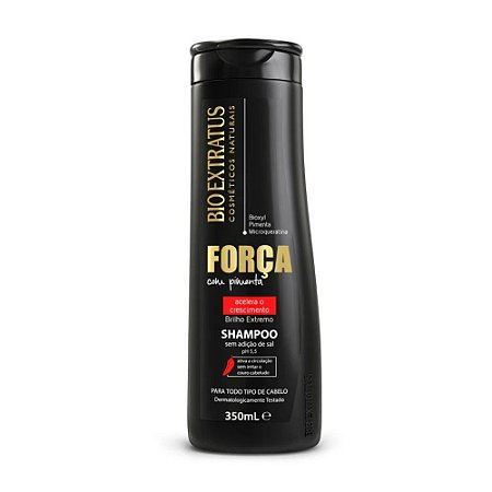 SHAMPOO FORÇA COM PIMENTA 350ML BIO EXTRATUS