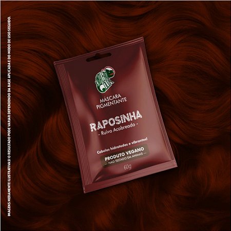 MÁSCARA PIGMENTANTE SACHÊ RAPOSINHA 60G KAMALEÃO COLOR