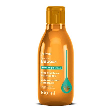 ÓLEO CAPILAR BABOSA 100ML FARMAX