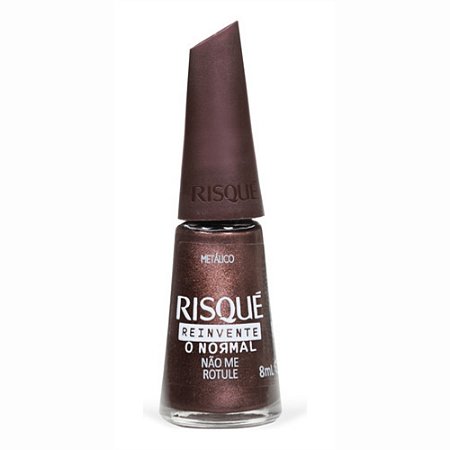 ESMALTE METÁLICO REINVENTE NÃO ME ROTULE RISQUÉ