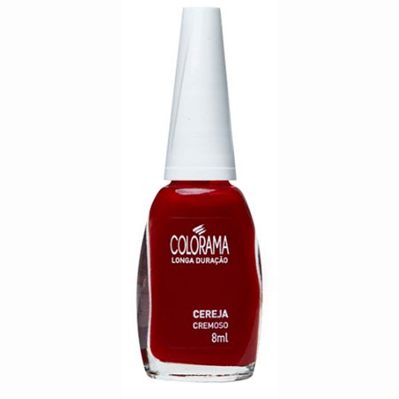 ESMALTE CREMOSO CEREJA COLORAMA