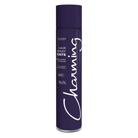 HAIR SPRAY CLESS FIXAÇÃO FORTE 400ML CHARMING