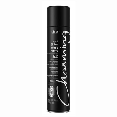 HAIR SPRAY CLESS FIXAÇÃO FORTE 400ML CHARMING