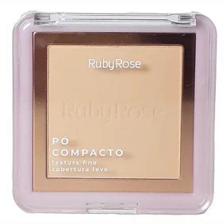 PÓ COMPACTO PC20 HB-858/2 RUBY ROSE
