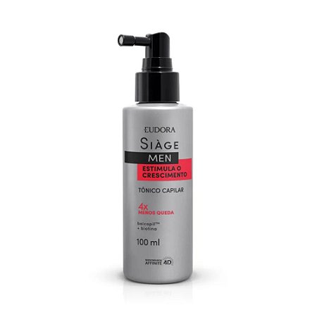 SIÀGE MEN TÔNICO CAPILAR ESTIMULA O CRESCIMENTO 100ML EUDORA