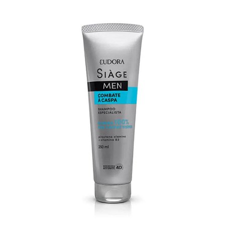 SIÀGE MEN SHAMPOO COMBATE À CASPA 250ML EUDORA