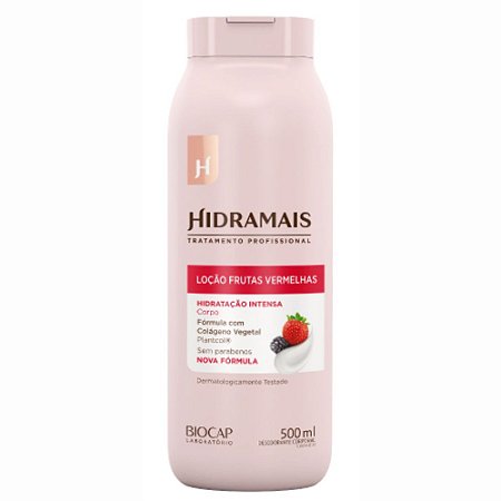 LOÇÃO CORPORAL FRUTAS VERMELHAS 10004 500ML HIDRAMAIS