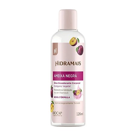 ÓLEO CORPORAL AMEIXA NEGRA 10724 120ML HIDRAMAIS