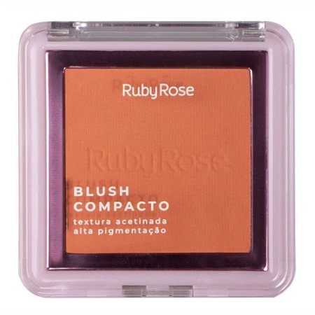 BLUSH COMPACTO BL10 7,3G HB-861-1 RUBY ROSE