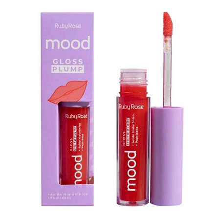 GLOSS PLUMP MOOD 4ML HB-573 RUBY ROSE