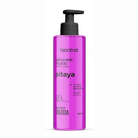 SABONETE LIQUIDO ROSTO E CORPO PITAYA 190ML LABOTRAT