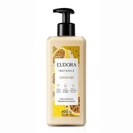 INSTANCE HIDRATANTE CORPORAL MARACUJÁ 400ML EUDORA