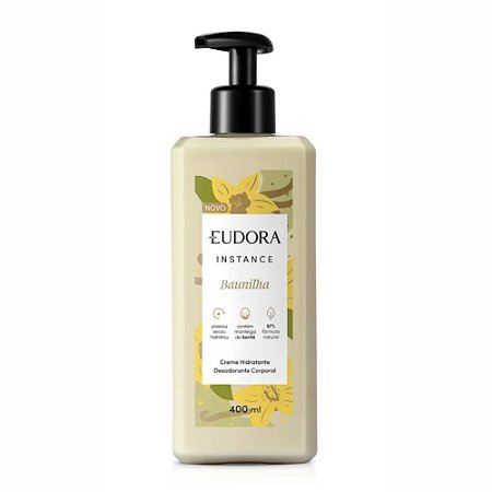 INSTANCE HIDRATANTE CORPORAL BAUNILHA  400ML EUDORA