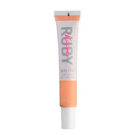 BASE FLUIDA EFEITO NATURAL SKIN TINT COR 130 30ML RUBY KISSES