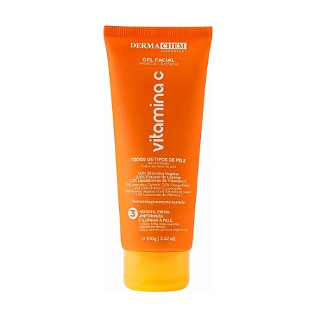 GEL FACIAL VITAMINA C 100G 9129 DERMACHEM