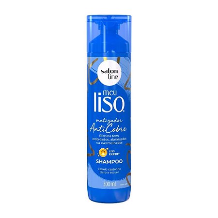 SHAMPOO MEU LISO MATIZADOR ANTICOBRE 300ML SALON LINE