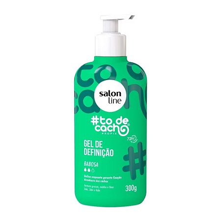 GEL DE DEFINIÇÃO BABOSA #TODECACHO 300G SALON LINE