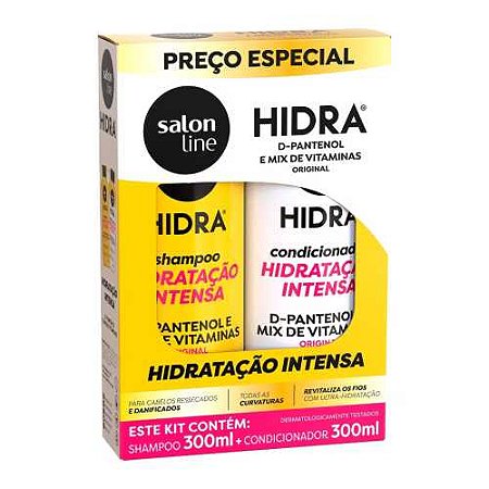 KIT HIDRA HIDRATAÇÃO INTENSA 95294 SALON LINE