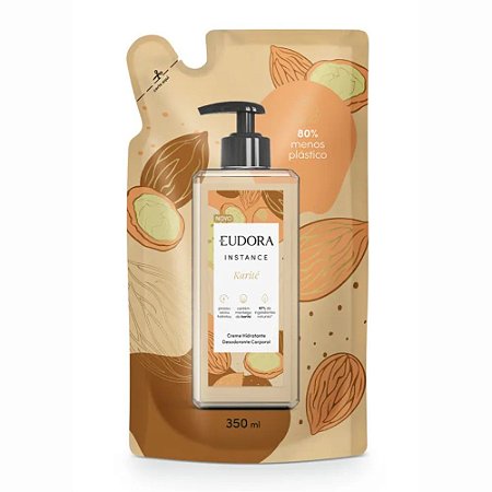 INSTANCE HIDRATANTE CORPORAL KARITÉ 350ML EUDORA REFIL