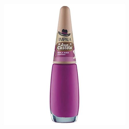 ESMALTE CREMOSO ANA CASTELA ROÇA ROSA 7,5ML IMPALA