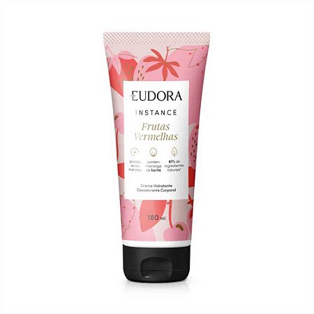 INSTANCE HIDRATANTE CORPORAL FRUTAS VERMELHAS 180ML EUDORA