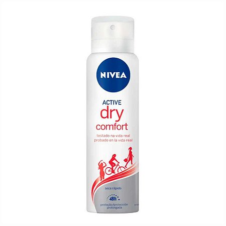 DESODORANTE AEROSOL ACTIVE DRY COMFORT 150ML NIVEA