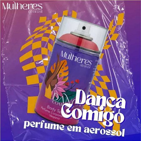 BODY SPRAY VEGANO DANÇA COMIGO 250ML MULHERES DO BRASIL