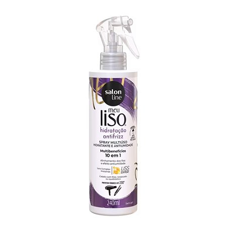 SPRAY MULTIÚSO ANTIFRIZZ 10 EM 1 240ML 32194 SALON LINE