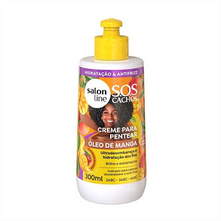 CREME PARA PENTEAR ÓLEO DE MANGA 300ML 95267 SALON LINE