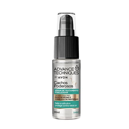 SÉRUM DE TRATAMENTO FINALIZADOR CACHOS PODEROSOS ADVANCE TECHNIQUES 30ML AVON