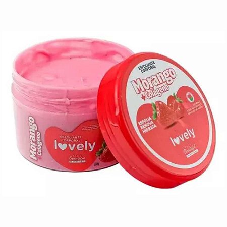ESFOLIANTE CORPORAL LOVELY MORANGO COLÁGENO 280G FACE BEAUTIFUL