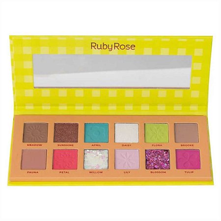 PALETA DE SOMBRAS SPRING BREEZE HB-F538 RUBY ROSE