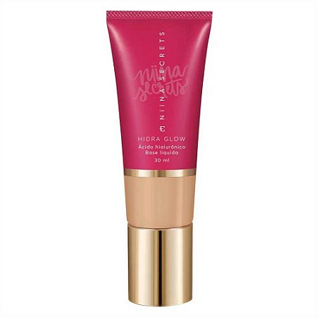 BASE LÍQUIDA HIDRA GLOW COR 10 30ML NIINA SECRETS