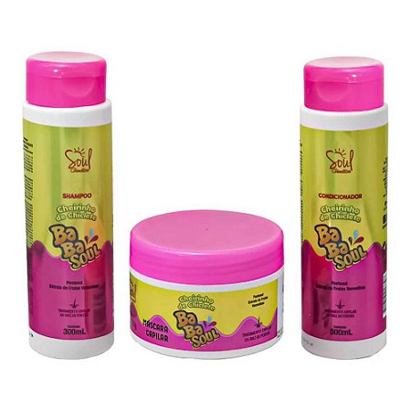 KIT BABASOUL CHEIRINHO DE CHICLETE SOUL