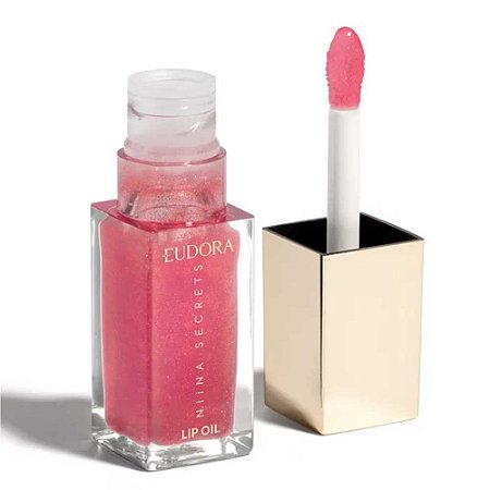 LIP OIL SHINE FLOWERS ROSA SILVESTRE NIINA SECRETS EUDORA